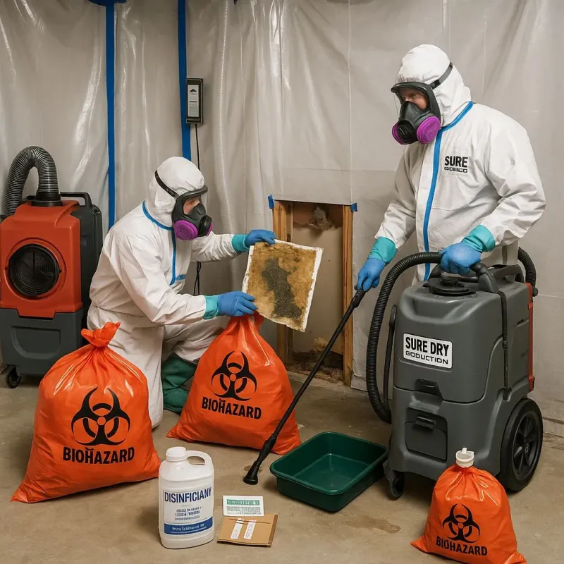 Contaminated Water Handling Protocols process in Clearlake, CA
