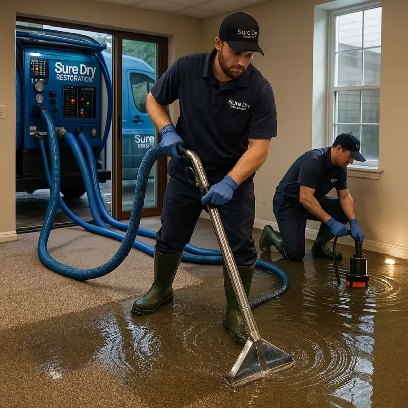 Water Extraction and Removal process in Clearlake, CA